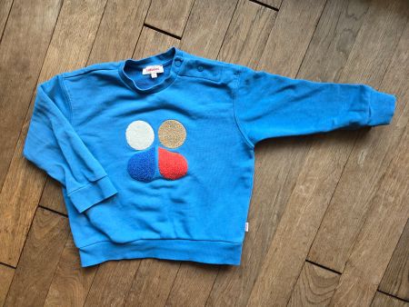 Sweatshirt aus French Terry Gr. 86 mit Stickereivon Catimini