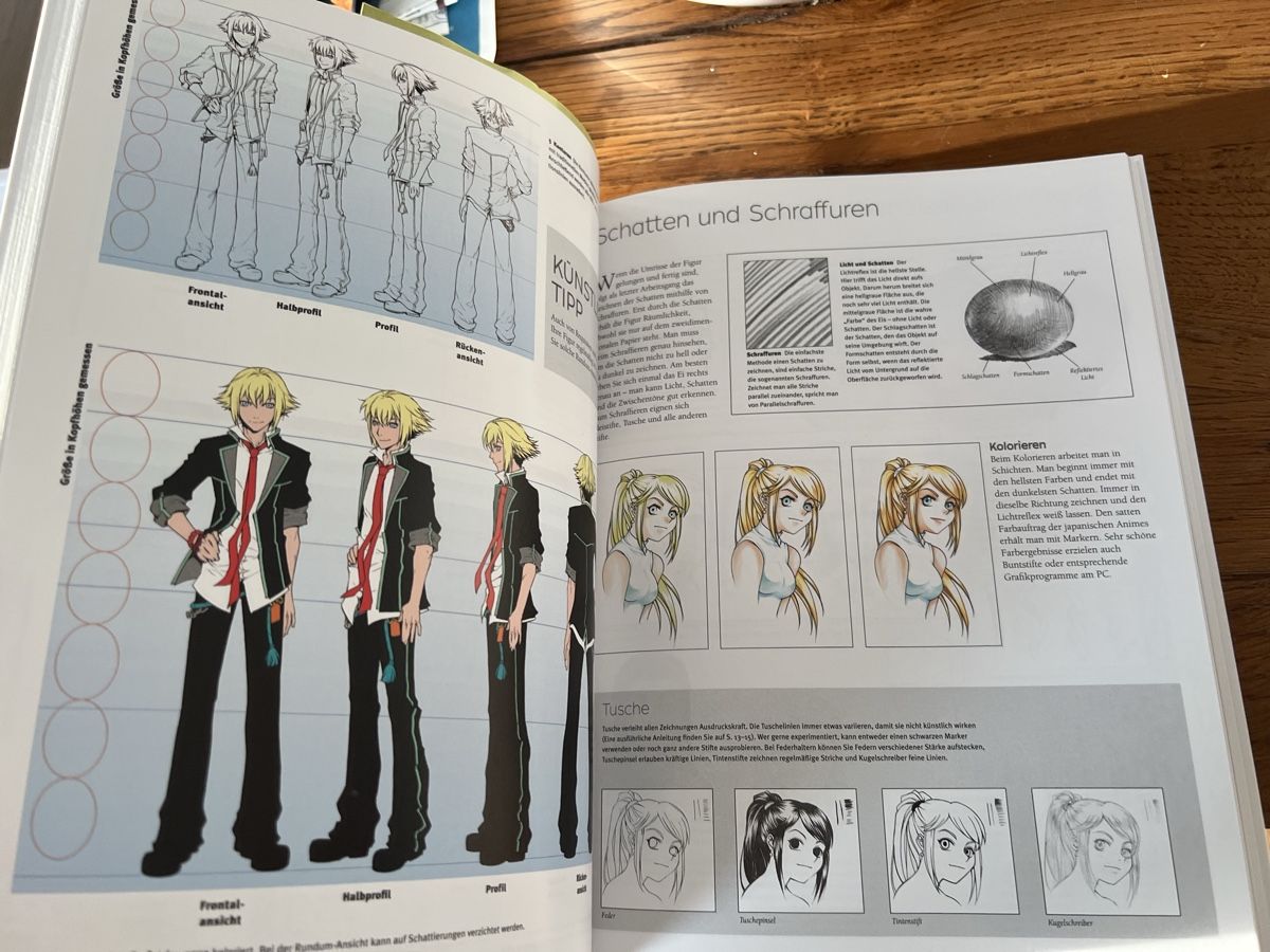 Libri: Zeichenlernbuch Manga/Anime – Nuovo (secondo la descrizione) da Schenkon venduto da NCB77 3