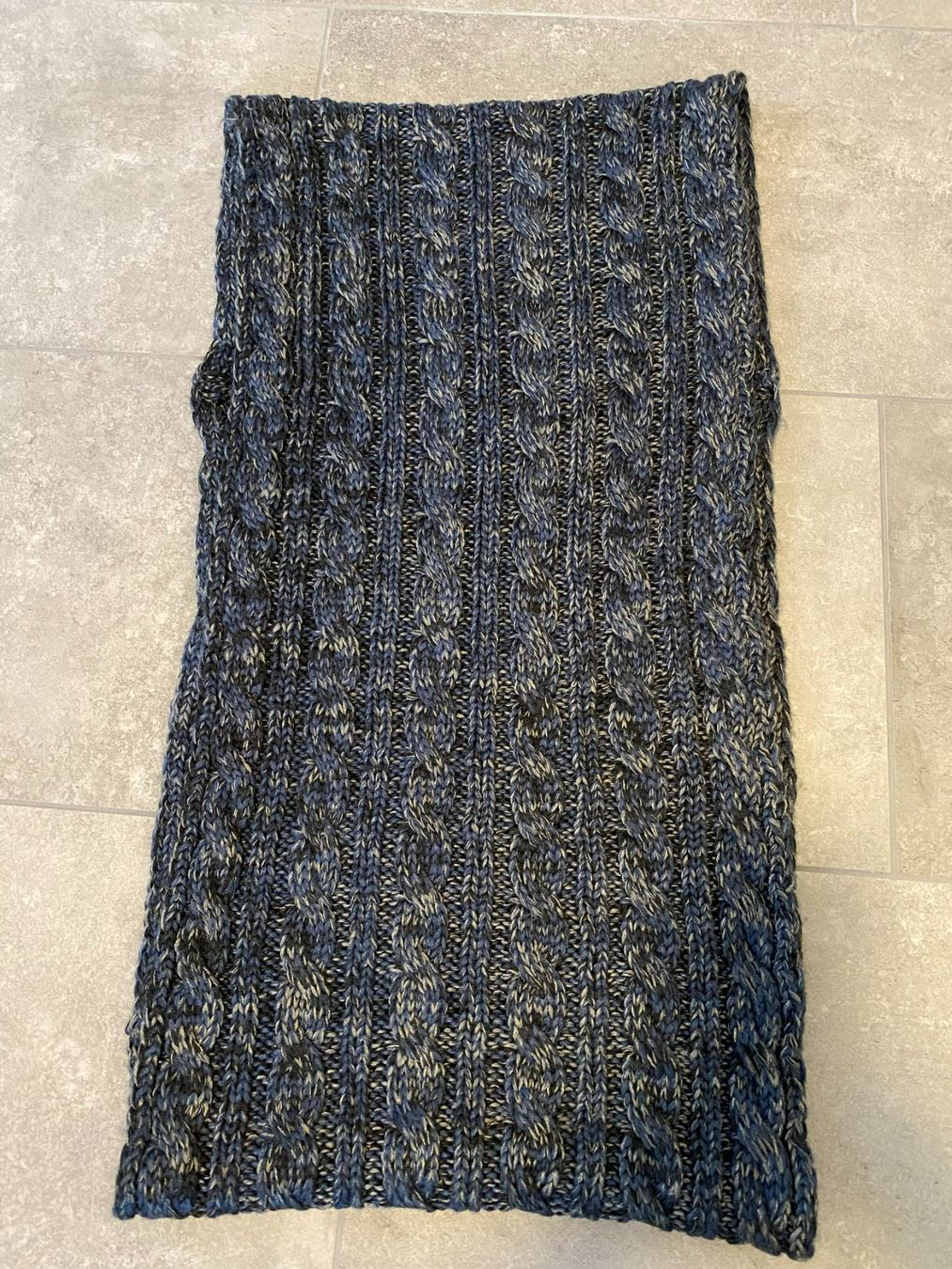 Codello Foulards, Tücher & Schals: Warmer Codello Loop-Schal,blau/melliert, – Neu (gemäss Beschreibung) aus Sarmenstorf von Nathi013 3