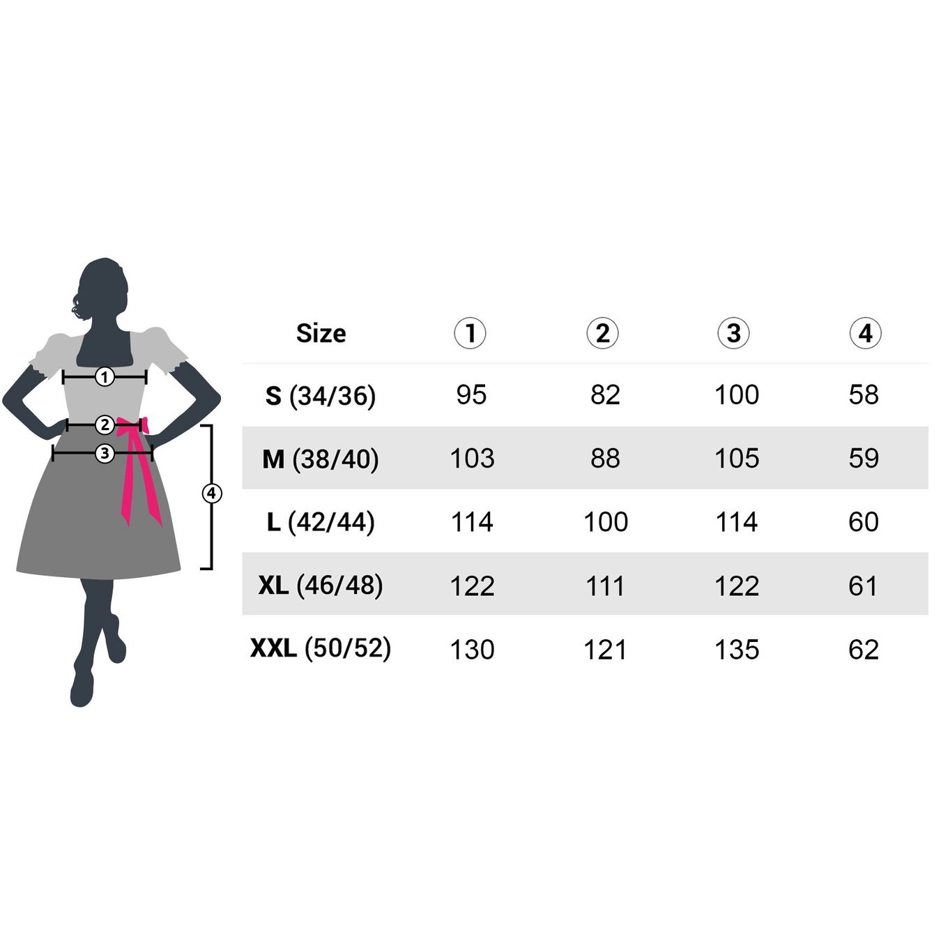 Costumes: Mini-Dirndl Altötting Modell 2 Größe L – D'occasion à Murten par Roland.Kemmer.AG 5