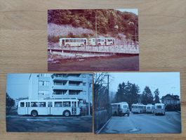 Alte Fotos Trolleybusse Schweiz