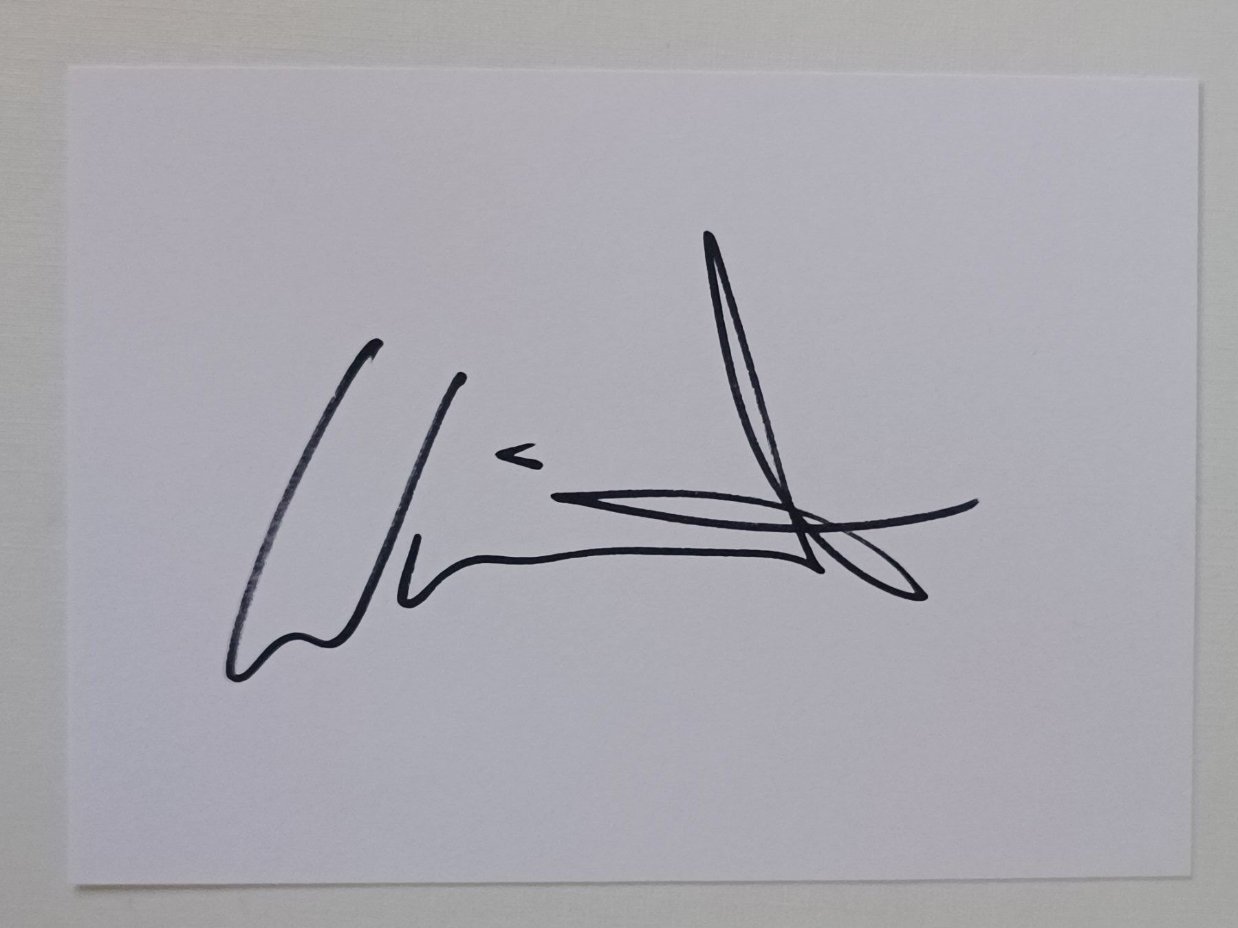Autografi: Winzent Weiss - original Autogramm – Usato da Menziken venduto da Autogramme