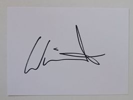 Winzent Weiss - original Autogramm