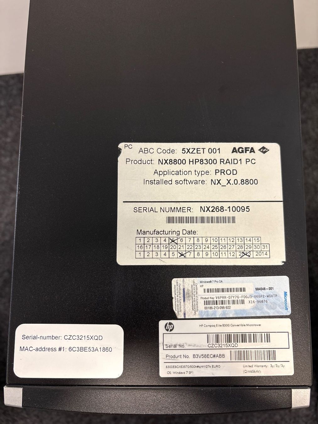 Hewlett Packard PCs: HP Compaq Elite 8300 Convertible Microtower – Gebraucht aus Schlieren von 2nd-Life 1
