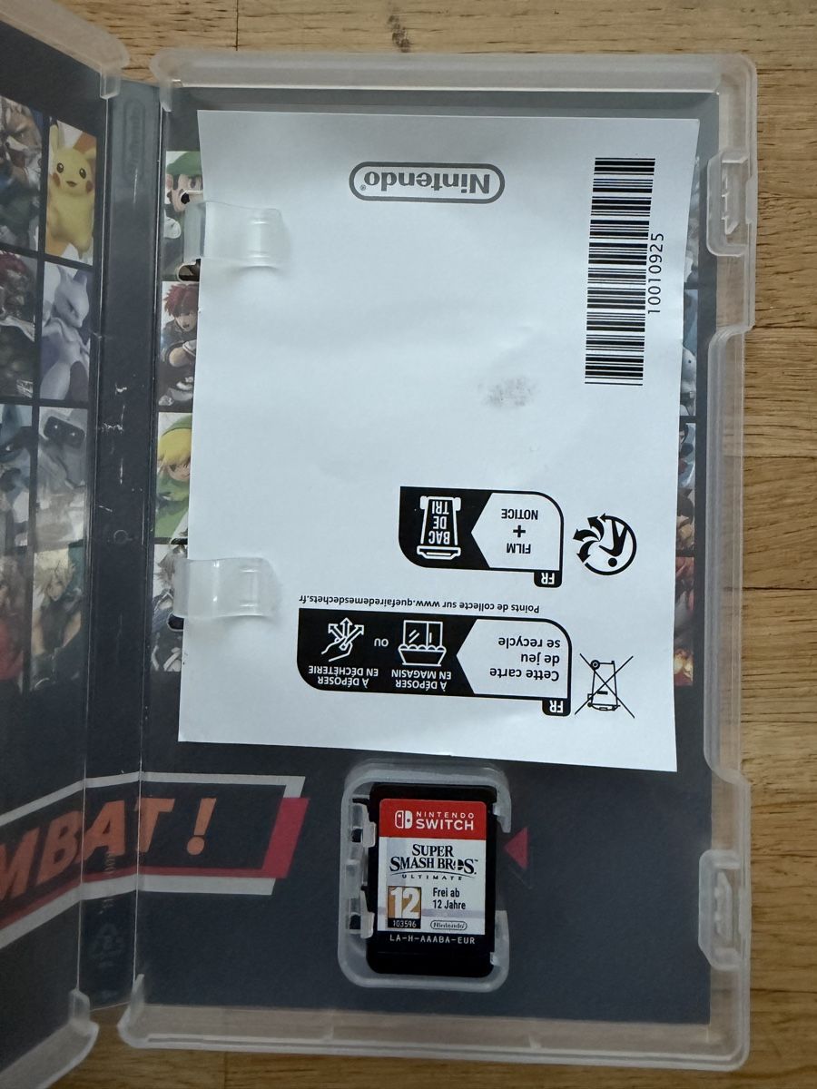 Nintendo Giochi: Jeu Nintendo Switch Super Smash Bros Ultimate complet – Usato da Troinex venduto da cashgva 1