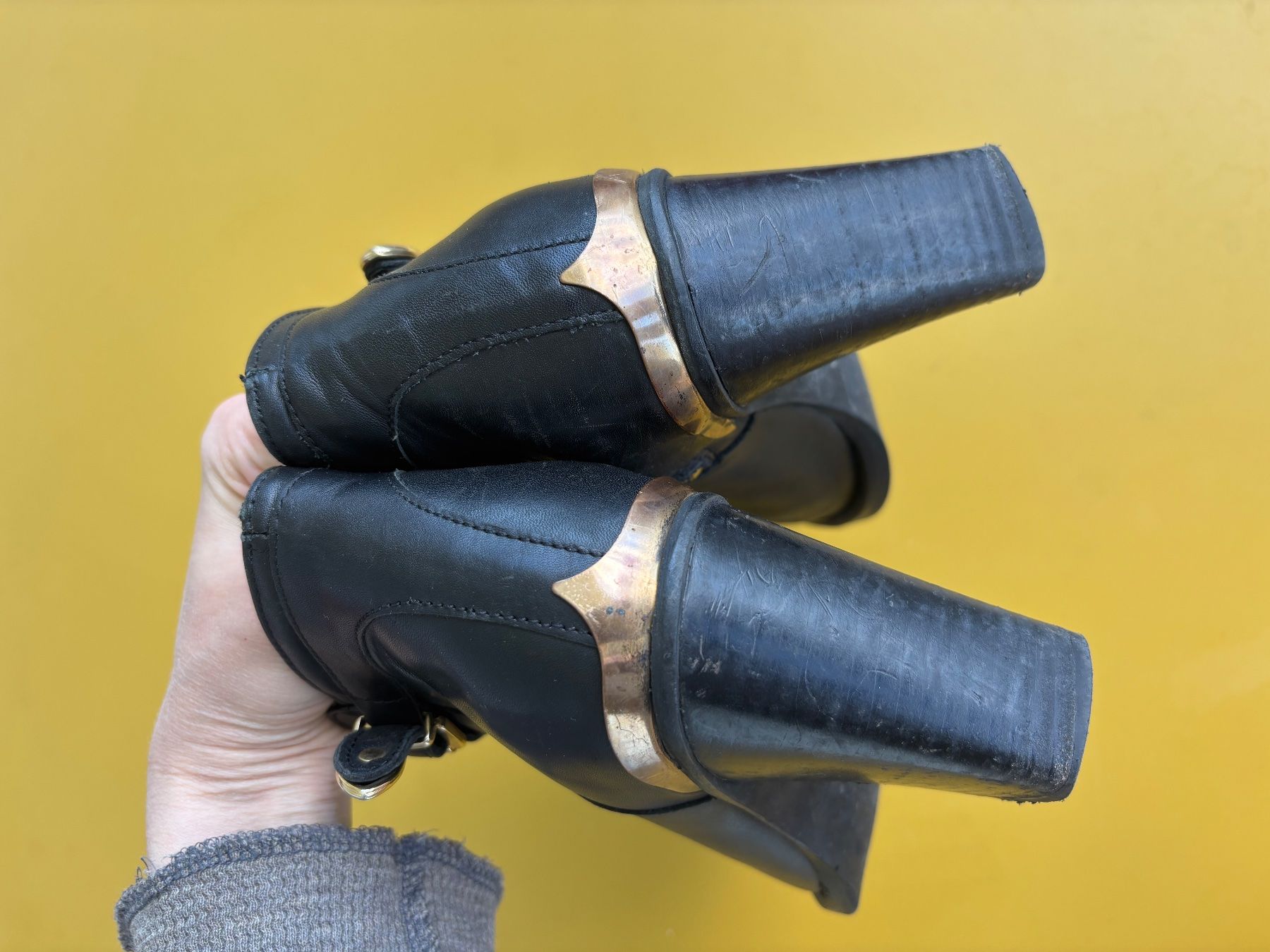 Scarpe da donna: ZIGN schwarze Leder-Stiefeletten Gr. 37 – Usato da Zürich venduto da missmodernage 5