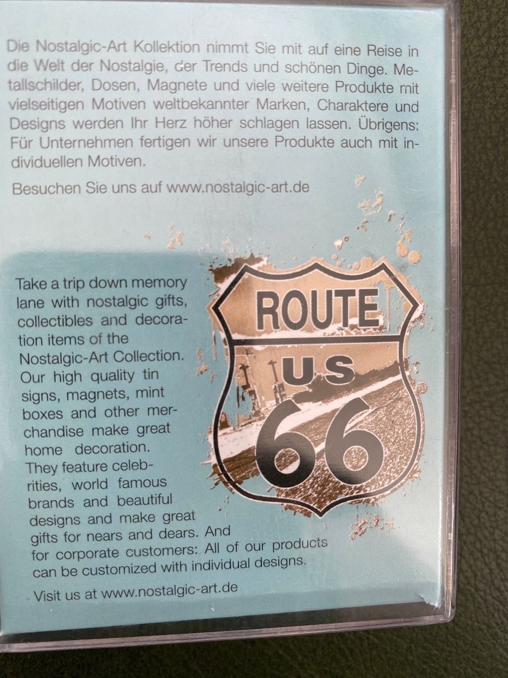 Calamite: 9 Magnete Route US 66 NEU, ungebraucht – Nuovo e nell'imballaggio originale da Zürich venduto da DidierTG 2