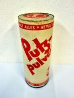 Vintage Putz-Pulver Dose Putzpulver Kult-Design 50er