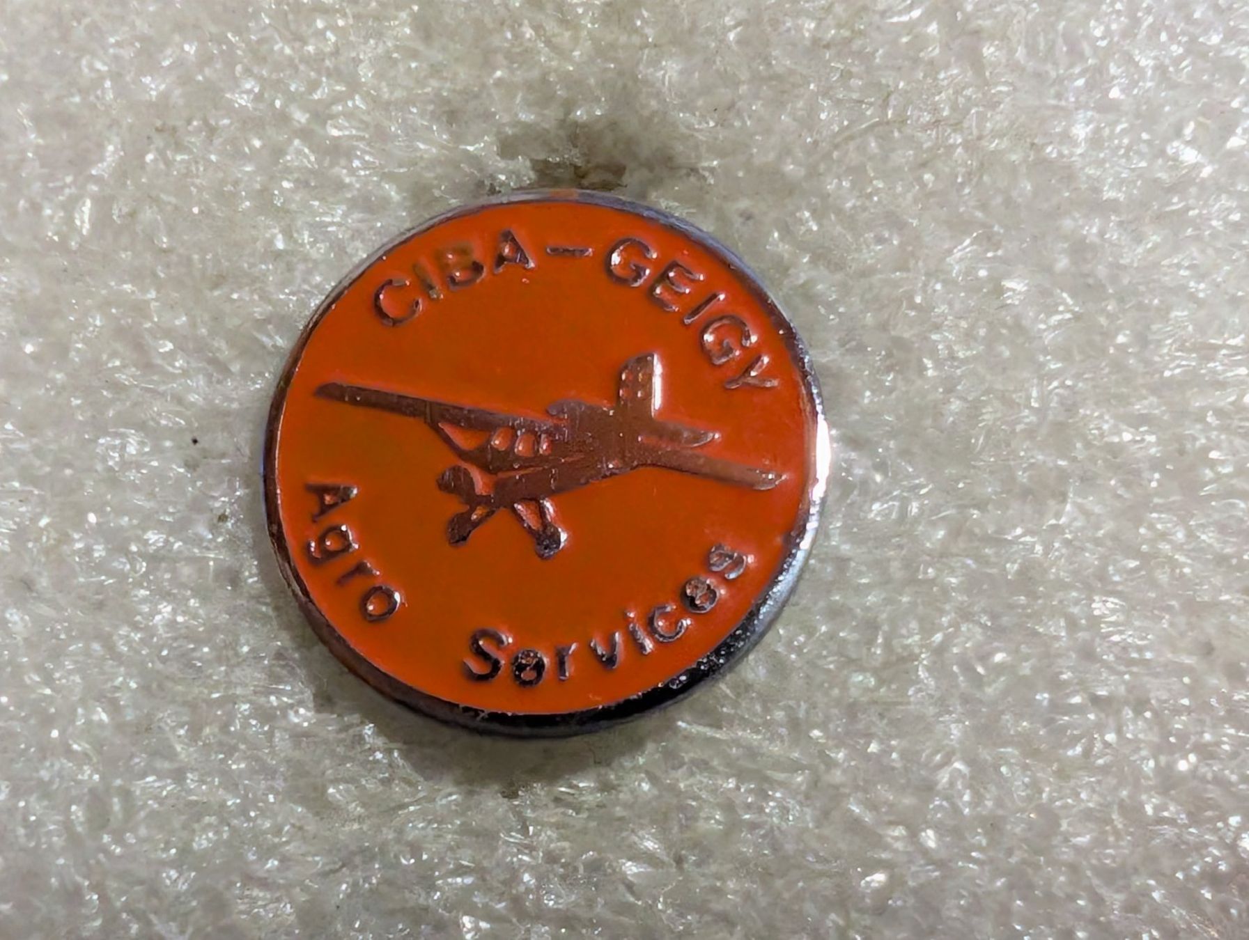 Placchette & Badge: Ansteckpin 243: Ciba Agra Service – Usato da Oppligen venduto da Pin-Fall-Shop