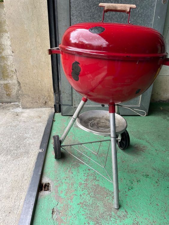 Weber Kugel Grill rot gebraucht Kaufen auf Ricardo