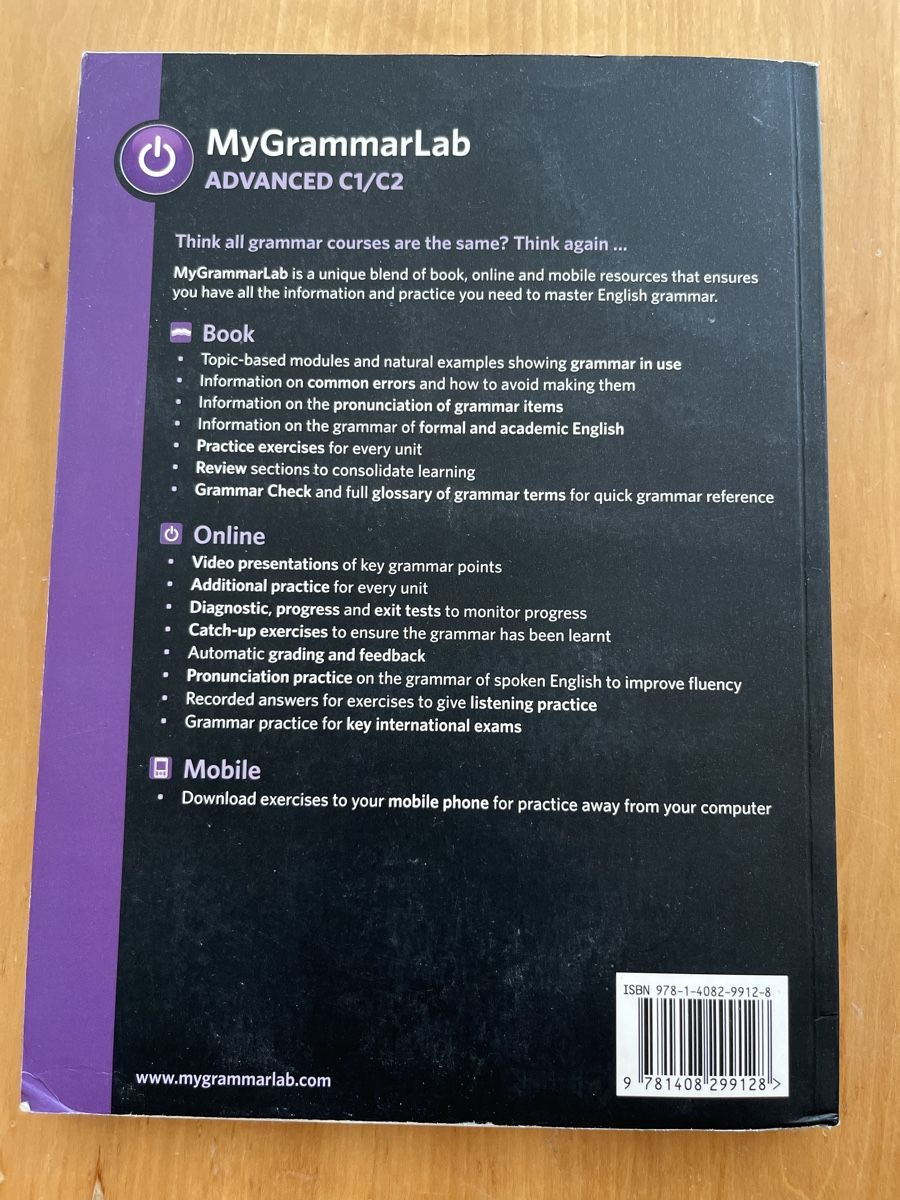 Libri: My grammar lab – Nuovo (secondo la descrizione) da Berikon venduto da suebro 1