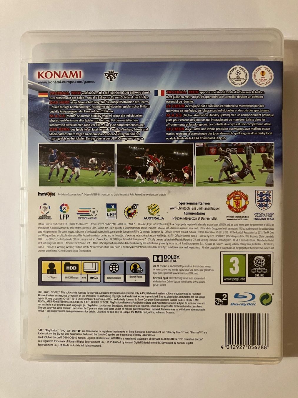 Sony Giochi: PES 2014 – PS3 – Usato da Ecublens VD venduto da Lenordique 1