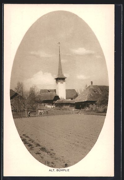Ansichtskarten: AK Bümpliz, Blick auf die Kirche – Gebraucht aus Berlin von bartko-reher
