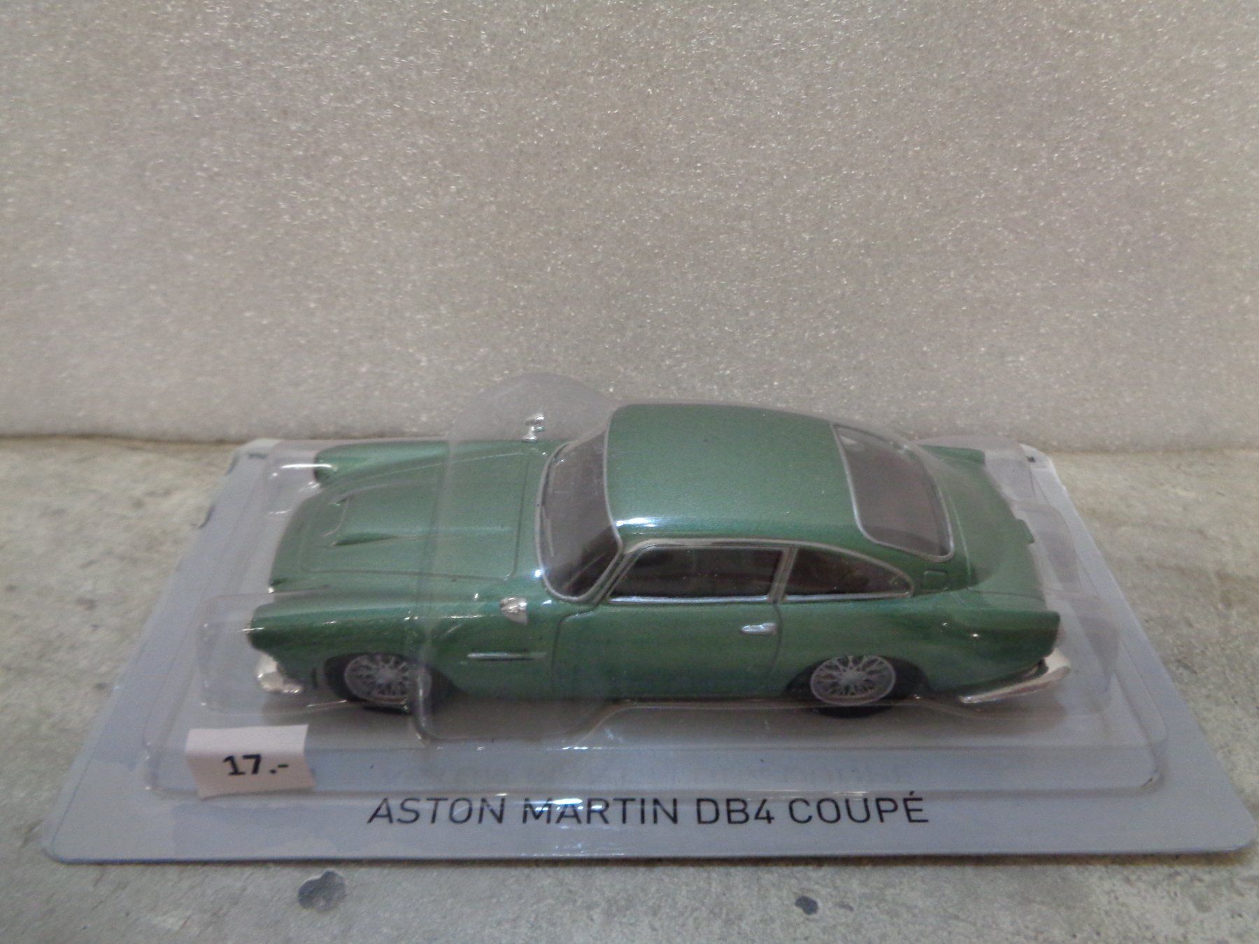 Aston Martin Modellini d'auto: Altaya 1:43 Aston Martin DB4 Coupé – Nuovo e nell'imballaggio originale da Reconvilier venduto da rallycar 3