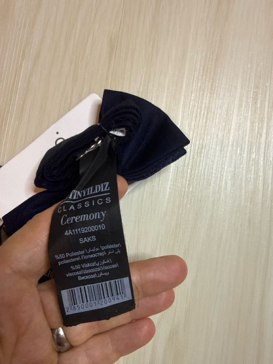 Papillon Cravatte: Altinyildiz Classics Navy Blue Bow Tie - Elegant & New! – Usato da Effretikon venduto da lio_gjr8 2