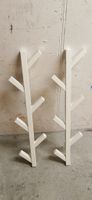 2 IKEA TJUSIG Wandgarderoben weiss