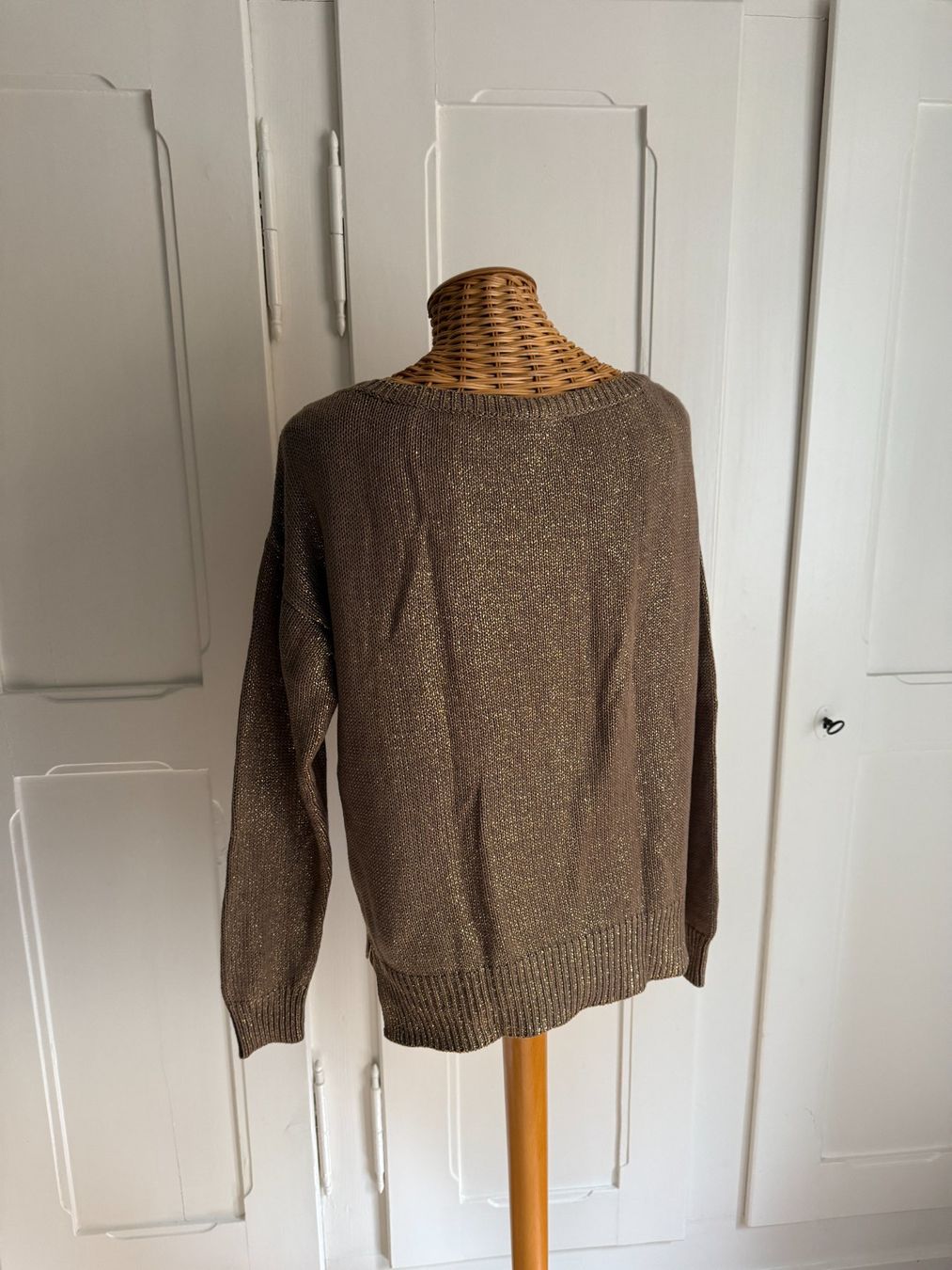 Esprit Maglioni & Felpe: ESPRIT - Zopf Strickpullover braun-golden M – Usato da Zürich venduto da Diazaio 2