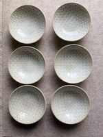 6 Aperoschalen / Dessertschalen, neuwertig, Keramik
