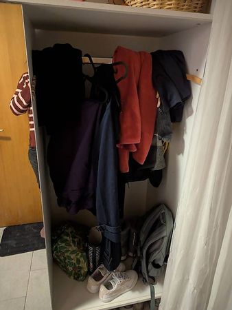 Garderobe mit Spiegel 
