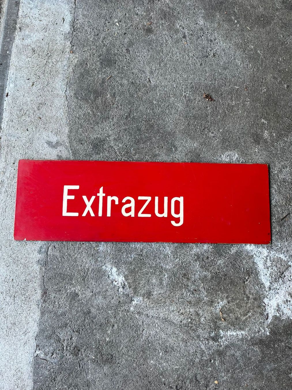 SBB/CFF/FFS Ecriteaux: Blechtafel – D'occasion à Jona par m.brun