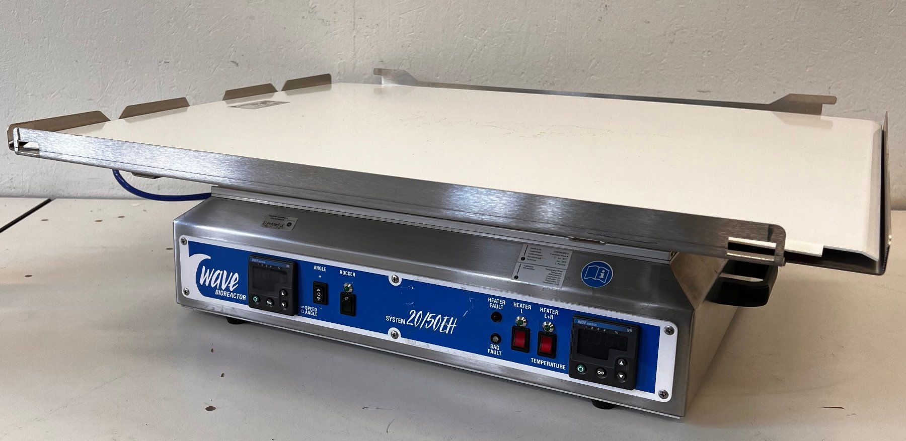 Tutte le macchine: GE Healthcare Wave Bioreactor System 20/50 EHT – Usato da Niederdorf venduto da LeptonAG_Labor