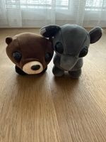 Adopt Me - 2 Stofftiere Otter & Elefant, süss für Kinder .