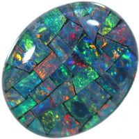 Australian Triplet Mosaic Opal 3.50Cts.