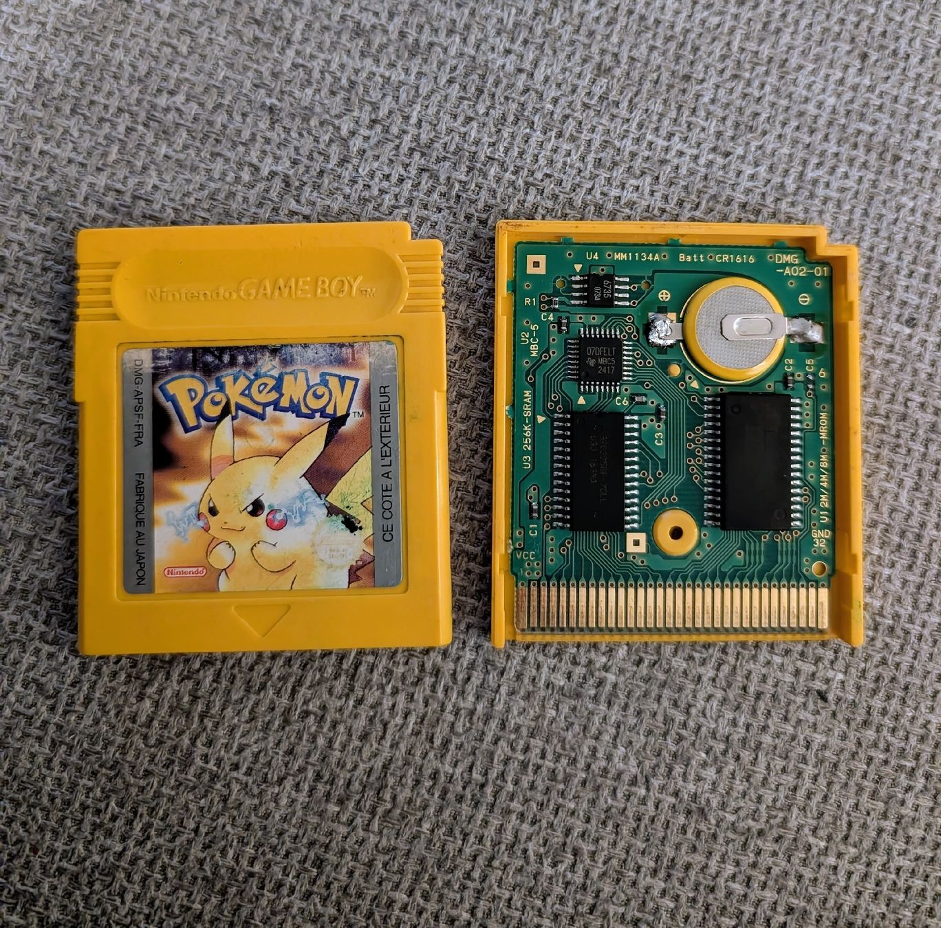 Pokémon Giochi: Pokemon Jaune Gameboy  – Usato da Renens VD venduto da AudiTyp85