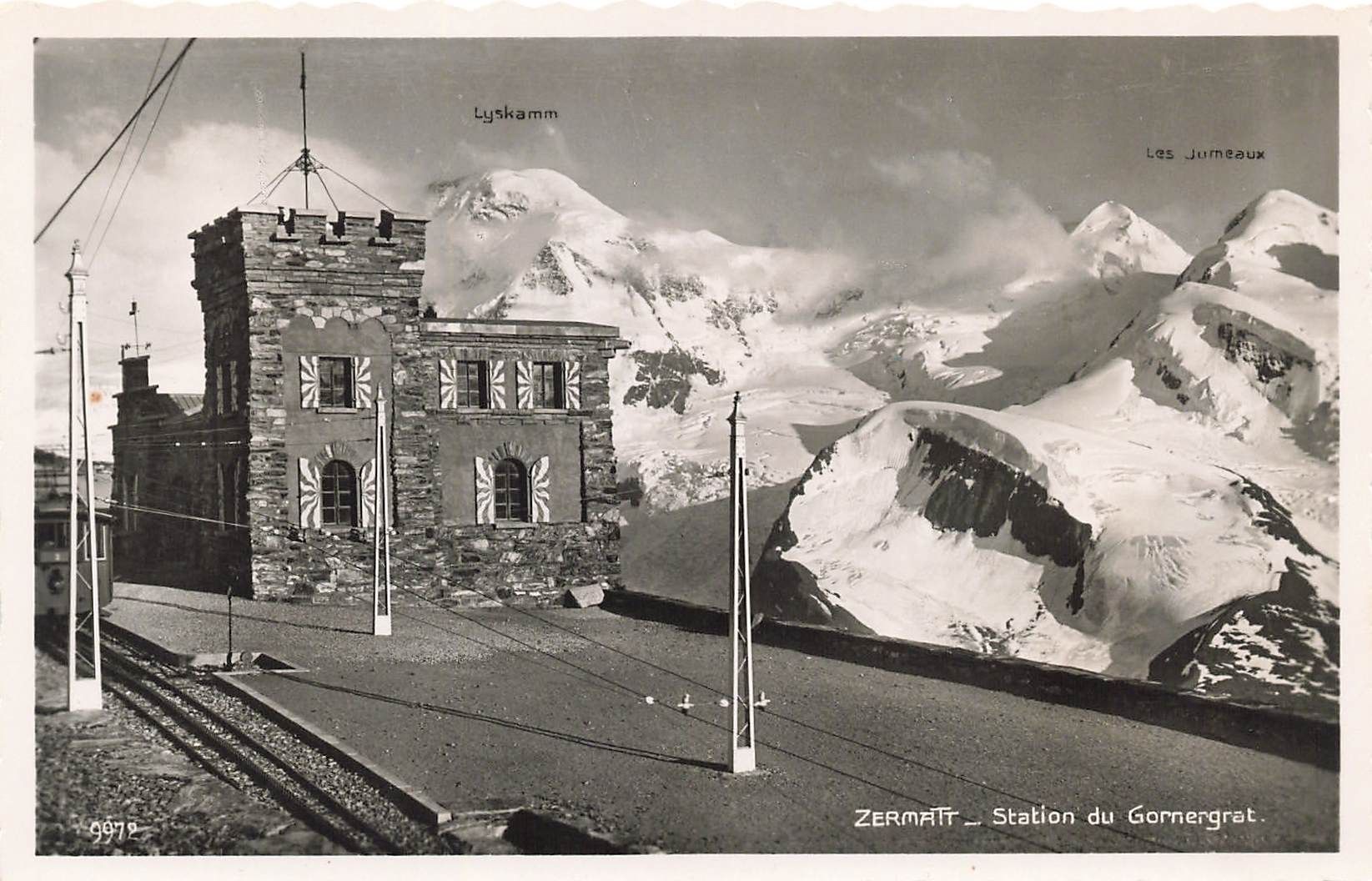 Cartoline postali: Zermatt station du gornergrat Bahnhof – Usato da Biasca venduto da Blenio71