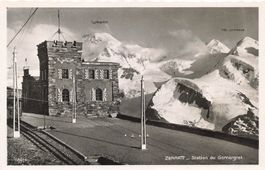 Zermatt station du gornergrat Bahnhof
