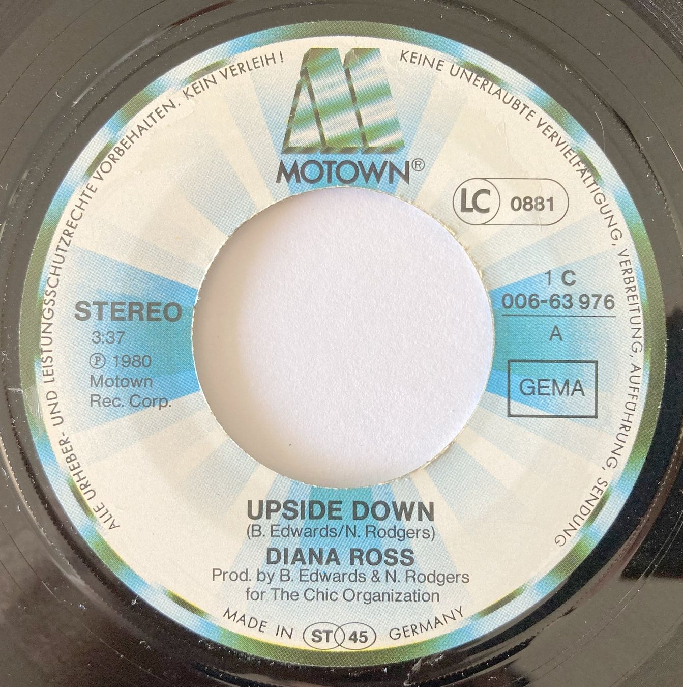Dischi in vinile: DIANA ROSS - UPSIDE DOWN – Usato da Bottens venduto da hotter-than-hell 2