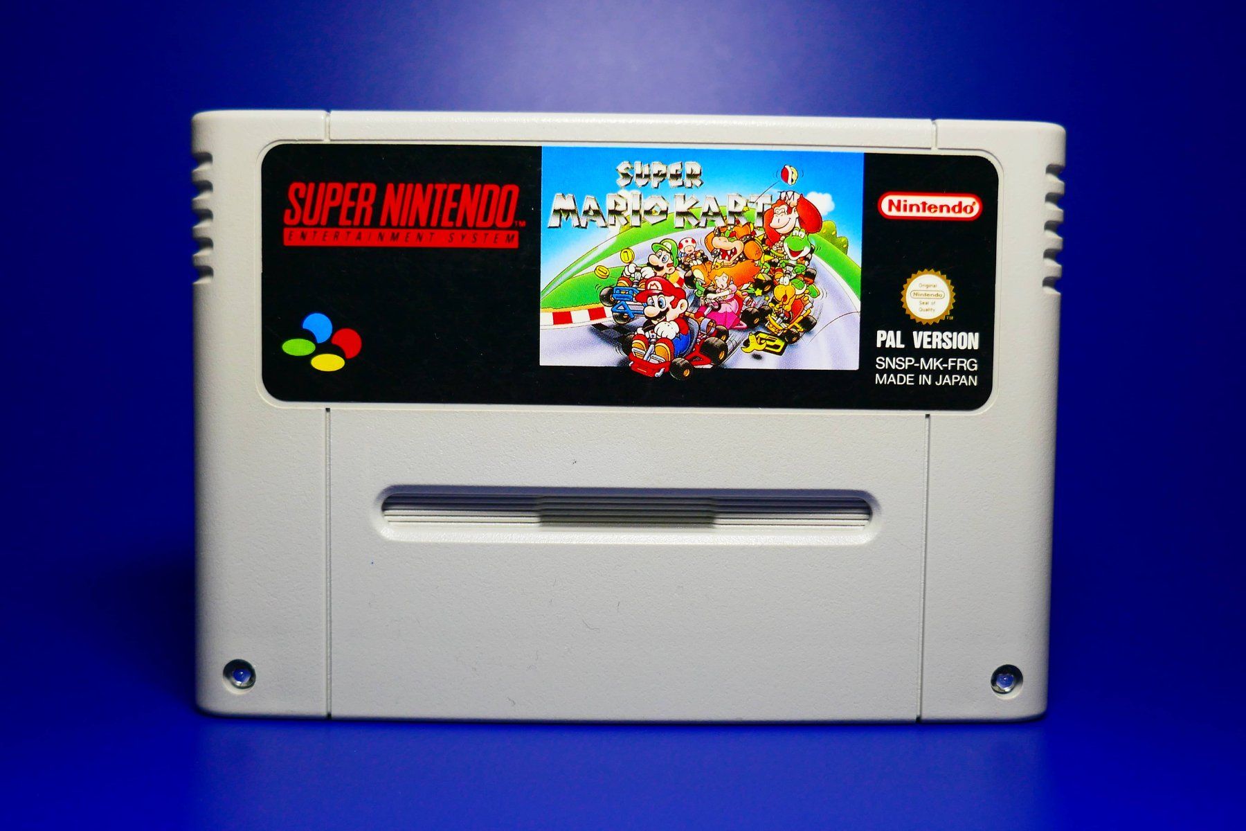 Nintendo Giochi: Super Mario Kart - Super Nintendo – Usato da Vuarrens venduto da Espace-Retro