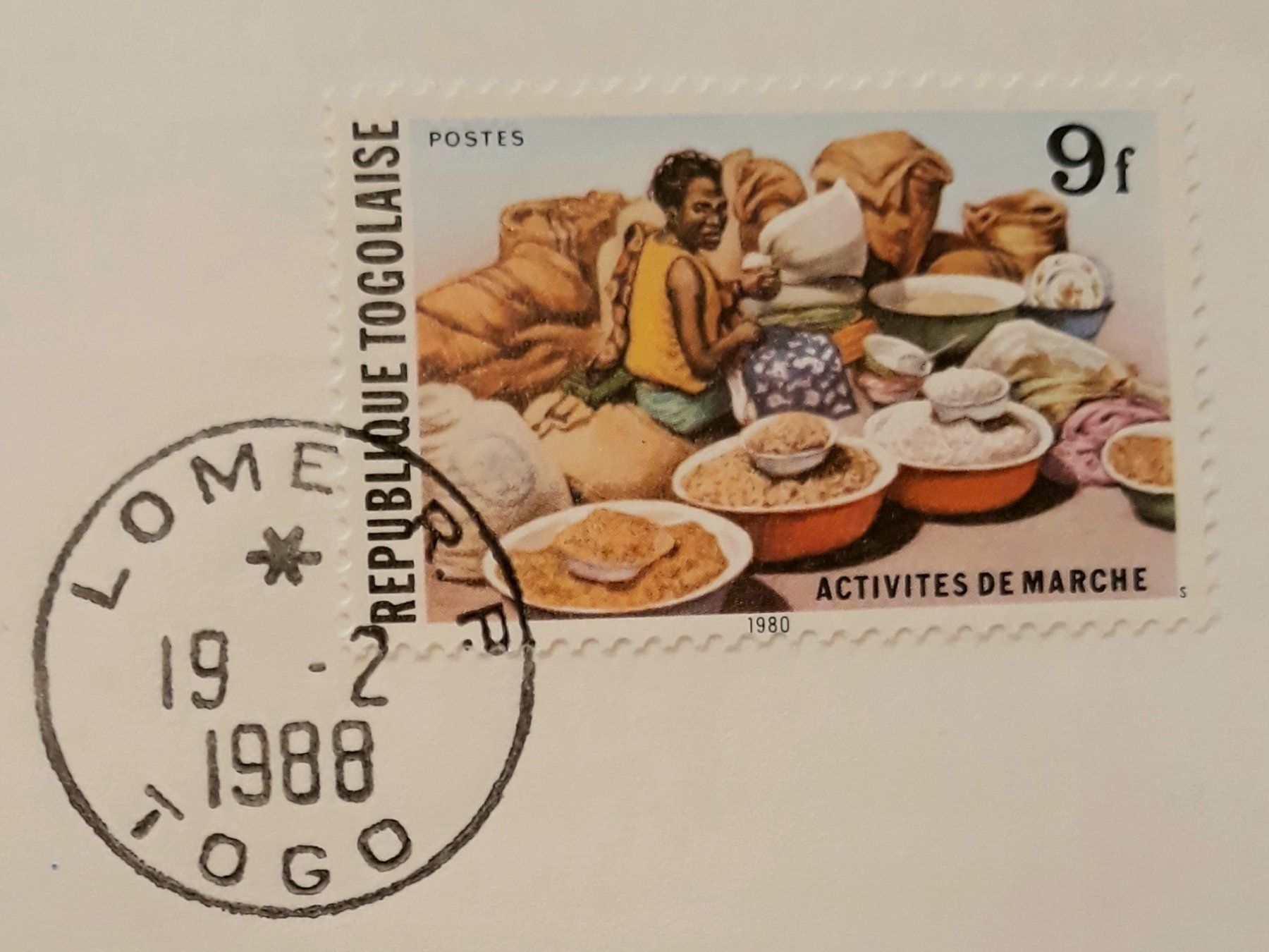 Tutti le monete: Münzbrief Togo 🇹🇬 1988 – Usato da Niederuzwil venduto da lubimaja 3