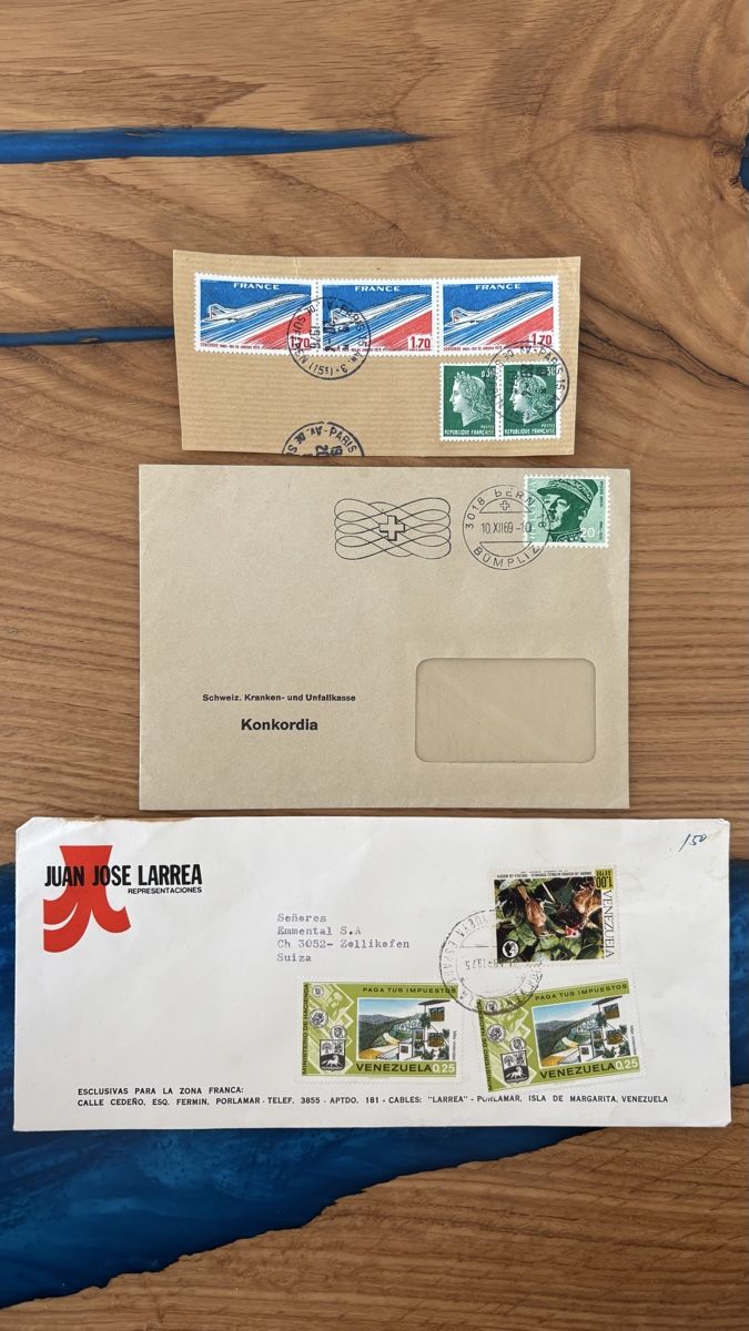 Couverts & Versandtaschen: Briefe mit Briefmarken – Gebraucht aus Wichtrach von Chrisscho 2
