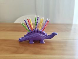 Porte-bougies anniversaire dinosaure “Wishosaurus”