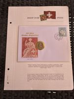 ++ Numisbrief 150 ans Strubel 1 Fr. 2004 Helvetia édition