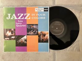 Lou Levy Quartet - Jazz in four colors, Jazz LP
