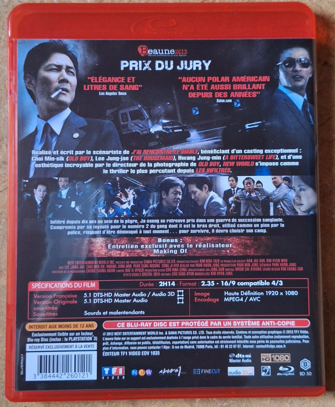 Tutti i DVDs: New World - Thriller Coréen – Usato da Schmitten FR venduto da Sidewinder 1
