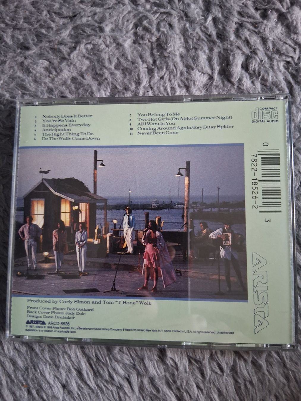 CD: CARLY SIMON    GREATEST HITS LIVE    CD – Usato da Wetzikon ZH venduto da Ramones01 1
