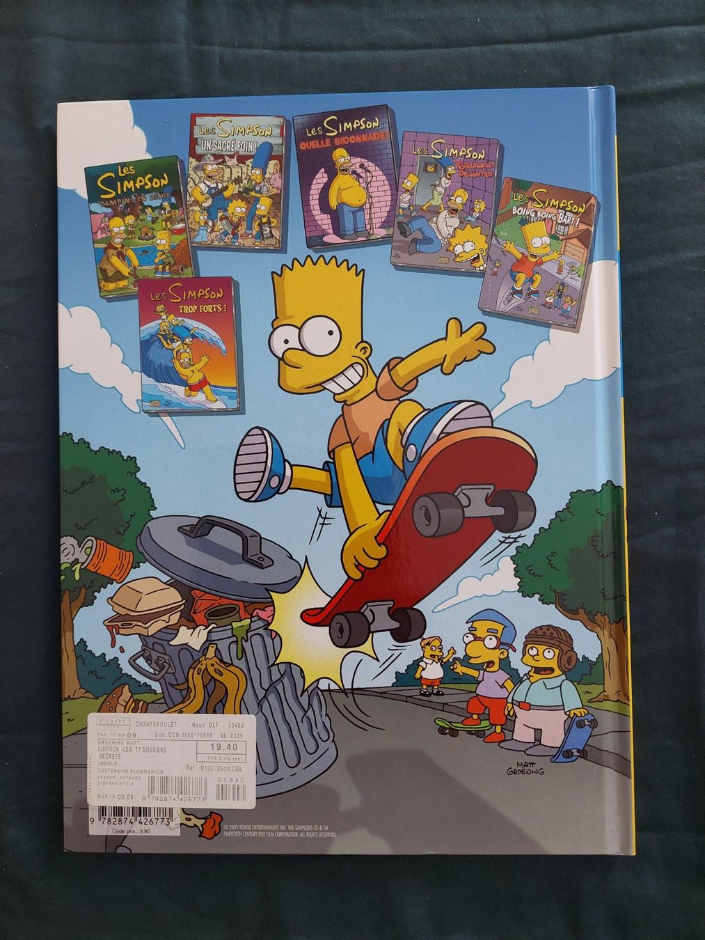 Fumetti: Les Simpson T.7 Dossiers Secrets EO 2009 Comme Neuf – Usato da Genève venduto da Blu_BD 1