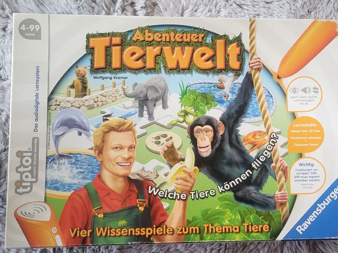 Ravensburger Spiele: Tiptoi Tierwelt Ravensburger – Gebraucht aus Bolligen von Mvg27