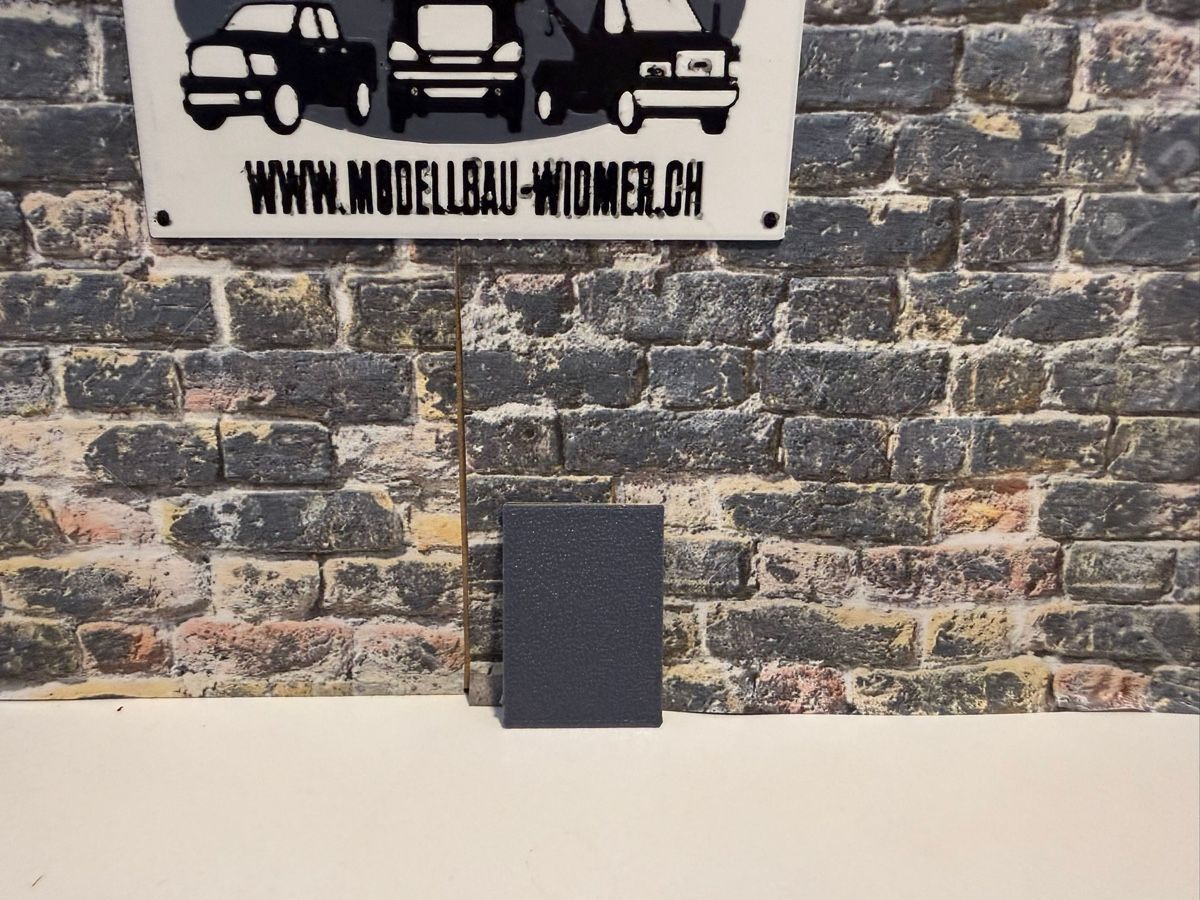 Modellismo RC: Schild Betreten verboten 1:14 – Nuovo e nell'imballaggio originale da Altdorf UR venduto da modellbau-widmer 2
