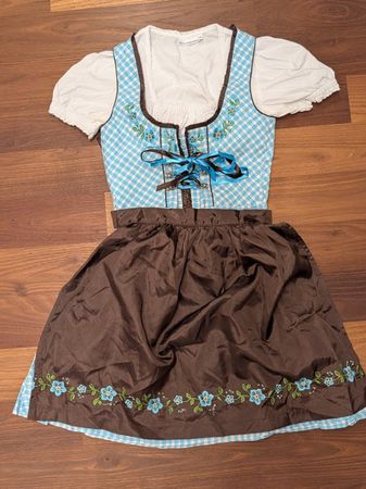 Dirndl Grösse 36 (Bluse Grösse 34)