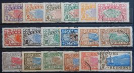 Reunion Franz. Kolonie ex. Kat. 56-97 gest. 1907/22