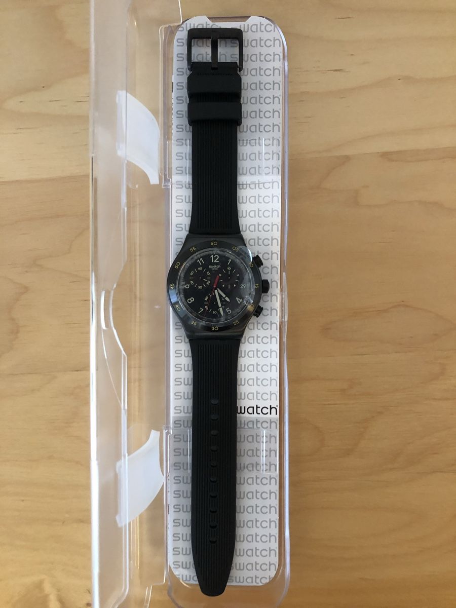 Swatch Orologi: Swatch Irony Chrono Vidi (YVB410) – Nuovo (secondo la descrizione) da Biel/Bienne venduto da heureuxsansrien 1