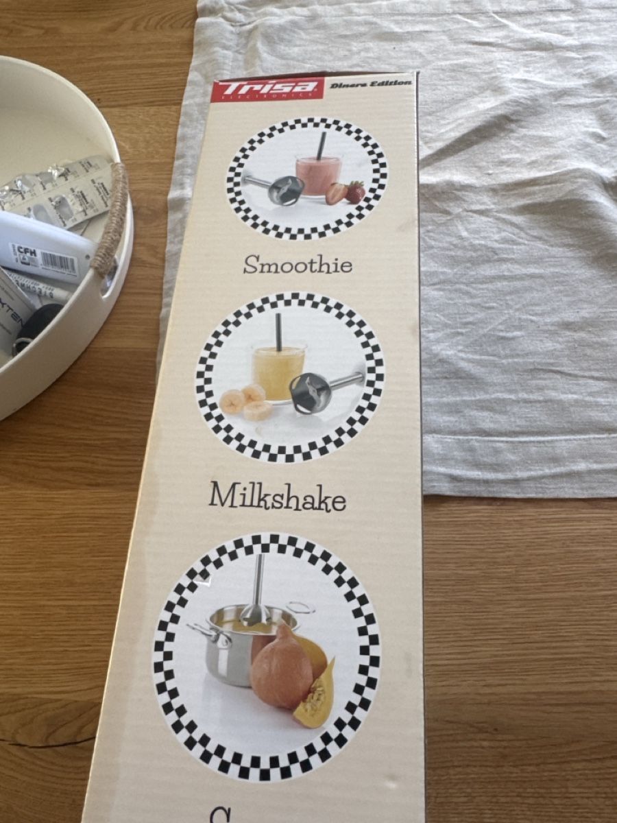 Trisa Elettrodomestici da cucina: Stabmixer Trisa Diners Edition neu – Nuovo e nell'imballaggio originale da Kloten venduto da cigiro 1
