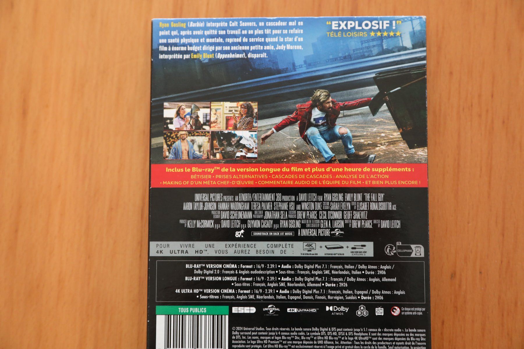 Tutti i DVDs: 4K UHD et Bluray        FALL GUY        Français Anglais – Usato da Porrentruy venduto da tupatup 1