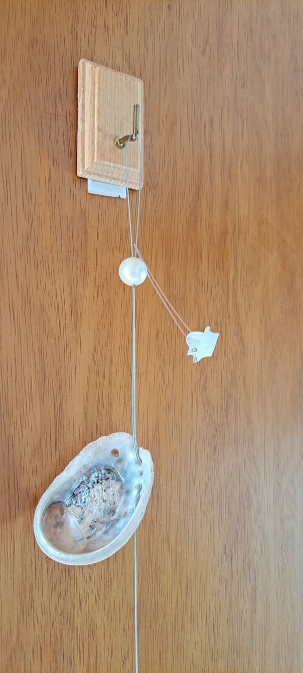 Tutte le decorazioni: Schöne Girlande / Mobile aus Muscheln – Usato da Niederönz venduto da Chraemerliguet 2