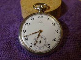 OMEGA TU Kal. 38.5L.T1 Jg.1929 Silber 0.800 Restauriert