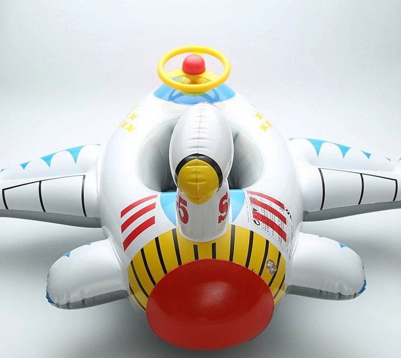 Bouées: Bouée bébé forme avion bleu/gris 0-6ans – Neuf avec emballage d'origine à Morges par All4nature 5